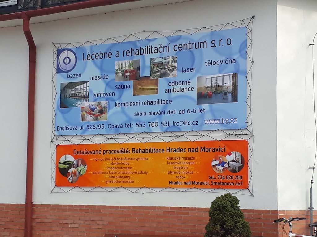 Banner 510 – 1. fotka potištěného materiálu