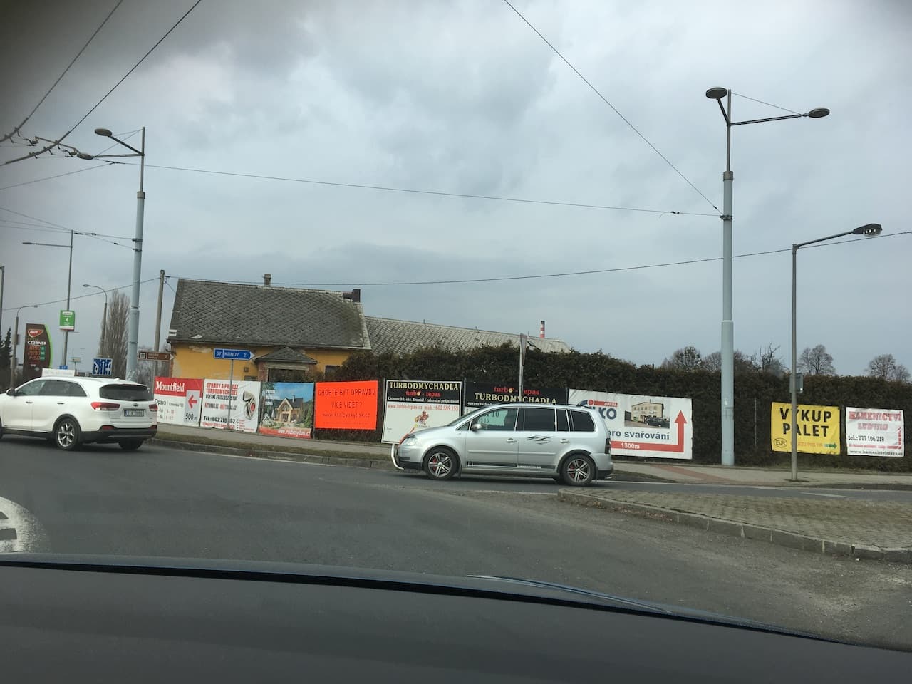 Fluorescenční banner – 5. fotka potištěného materiálu