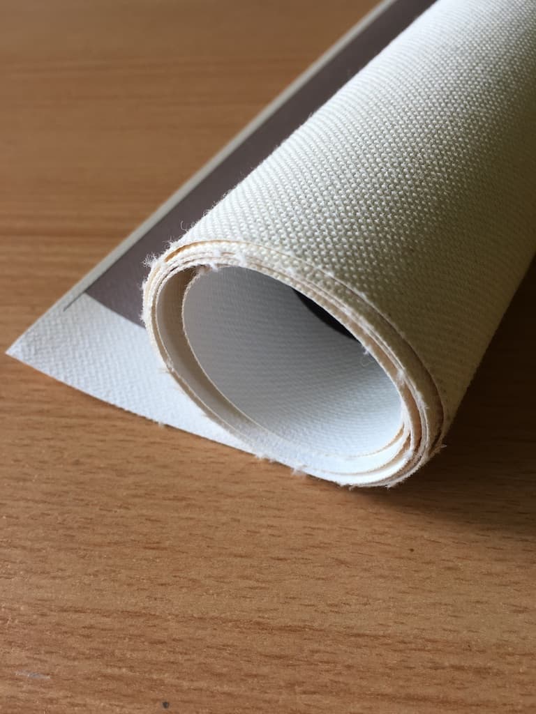 Canvas – 1. fotka potištěného materiálu