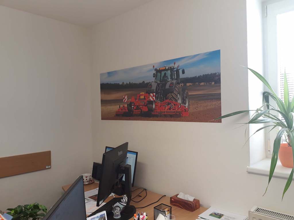 Fototapeta – 1. fotka potištěného materiálu